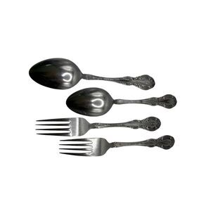 Springtime Pattern Silverware japan flatware stainless unknown mfg discontinued